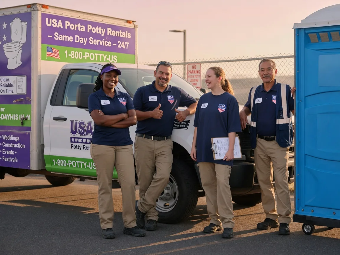 Porta Potty Rental company in Rose Hill, NC